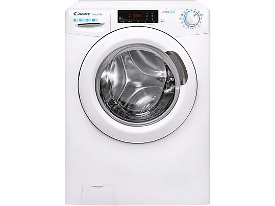 Lave-linge hublot - Candy Smart Pro CO 12105TW4/1-S, 10 kg, 1 200 tr/min, Wi-Fi, 16 programmes, Blanc