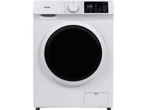 Lave-linge hublot - Koenic KWM 9113 A INV, 9 kg, 1 400 tr/min, 14 programmes, Bouton nettoyage, Blanc