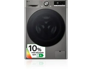 Lave-linge hublot - LG F4WR7009AGS, Série 700, 9 kg, 1400 tr/min, 14 programmes, AI Direct Drive™, TurboWash™360˚, Inox