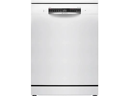 Lave-vaisselle - Bosch SMS4HVW02E, 14 couverts, 6 programmes, 60 cm, Home Connect, ActiveWater, Blanc